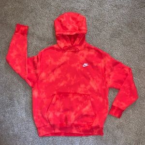 Bleach Dyed Nike Hoodie